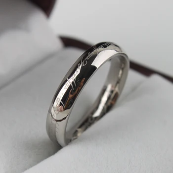 обручальные кольца word printe из нержавеющей стали 4 мм 316L женское кольцо на палец оптом партиями