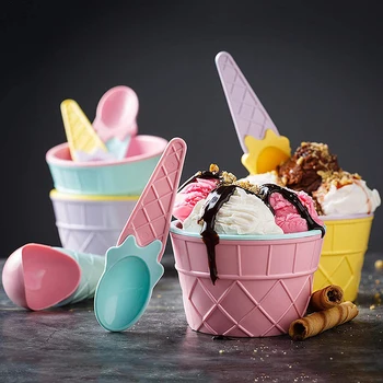 1 шт. Миски для мороженого, чашка, детская миска, контейнер для десерта, форма для приготовления мороженого для кухни, формы для приготовления кубиков льда